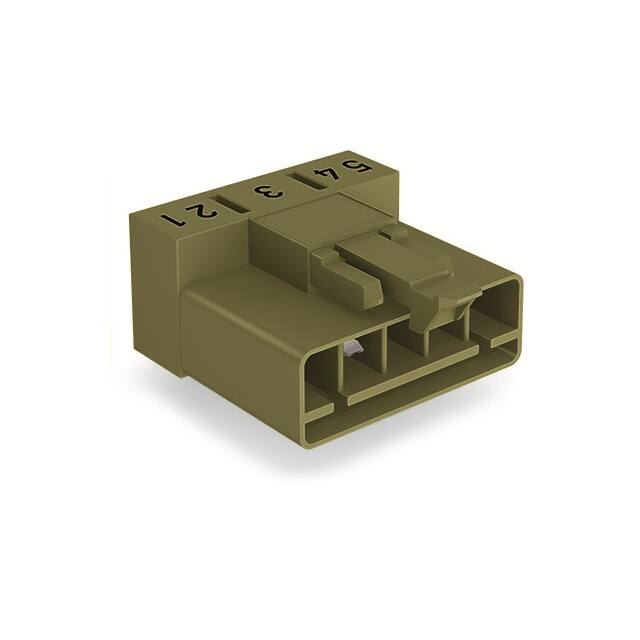 890-875/011-000 PLUG FOR PCBS ANGLED 5-POLE, LIG