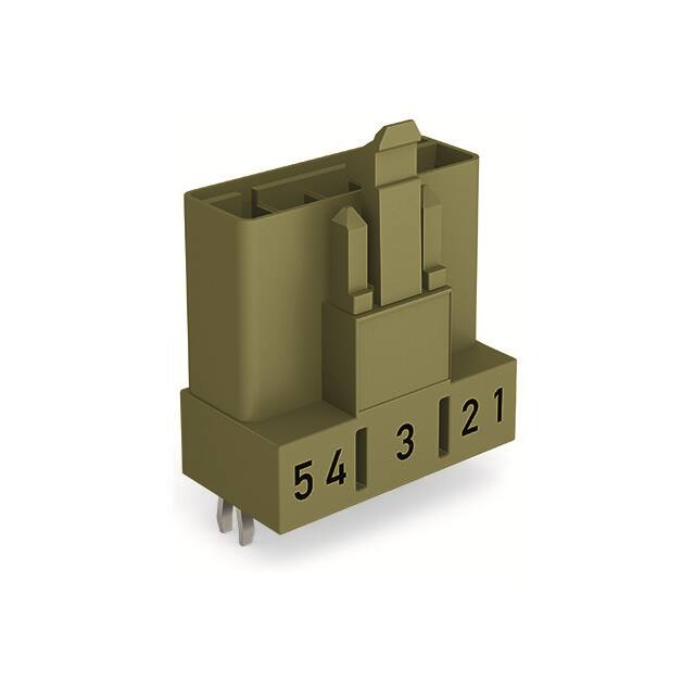 890-875 PLUG FOR PCBS STRAIGHT 5-POLE