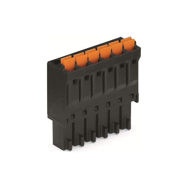 714-105 1-CONDUCTOR FEMALE PLUG; PUSH-BU