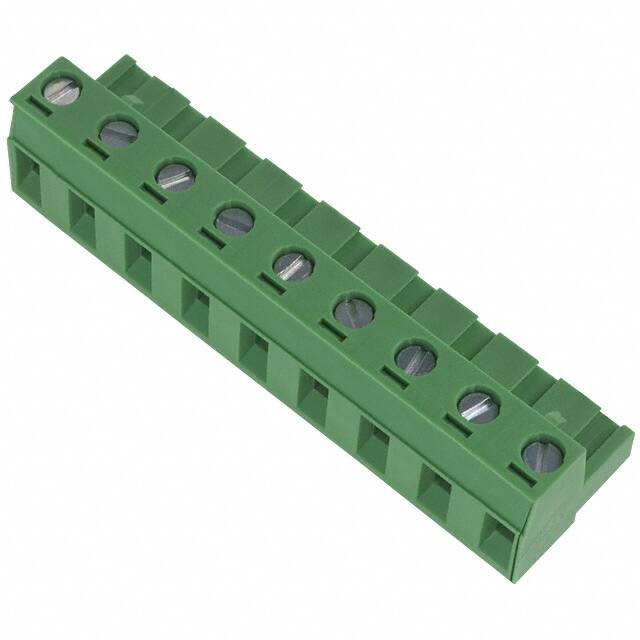 EDZ960/9 TERM BLOCK PLUG 9POS STR 7.62MM