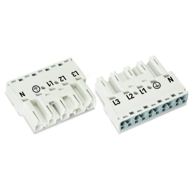 770-235 PLUG 5-POLE, WHITE