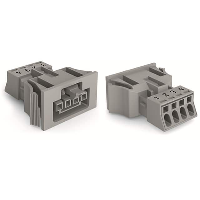 890-744 SNAP-IN SOCKET GRAY