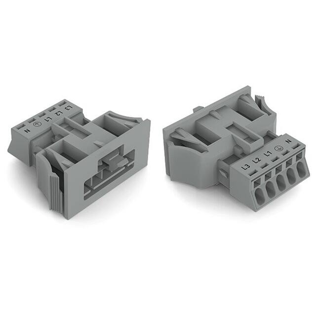 890-755/060-000 SNAP-IN PLUG GRAY