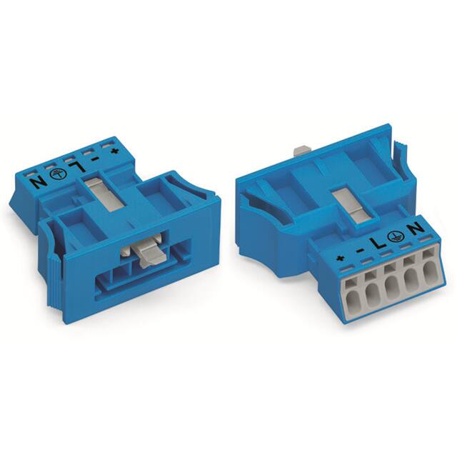 890-2115 SNAP-IN PLUG BLUE