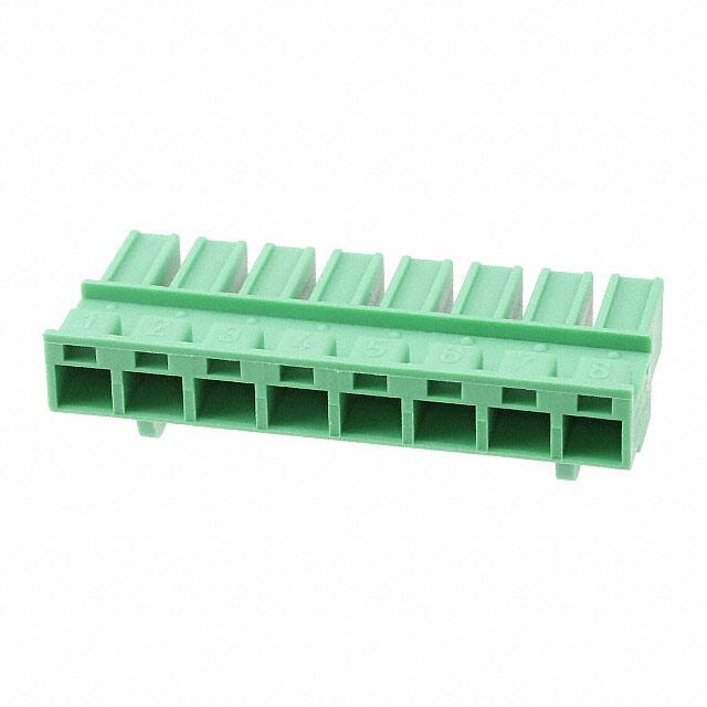 1840133 TERM BLOCK PLUG 8POS STR 7.62MM