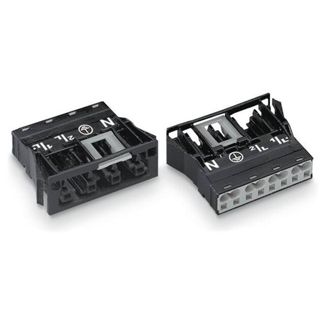 770-704 SNAP-IN SOCKET BLACK