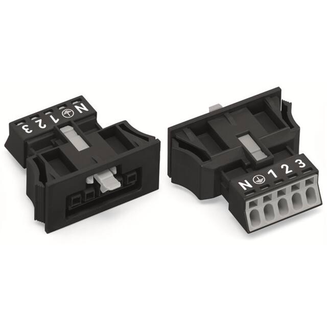890-705 SNAP-IN SOCKET BLACK