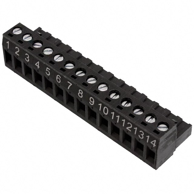 0395300114 TERM BLOCK PLUG 14POS STR 5.08MM