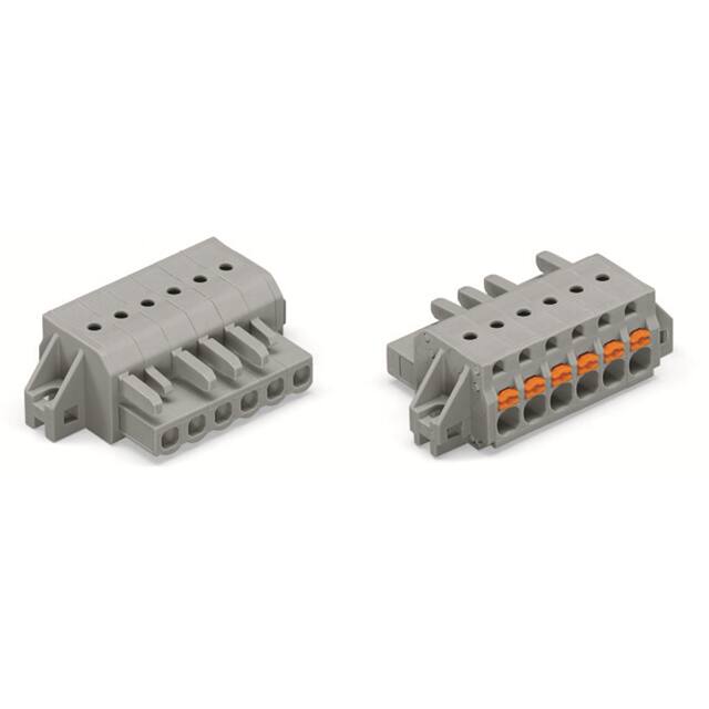 2231-102/031-000 1-CONDUCTOR FEMALE PLUG; PUSH-BU