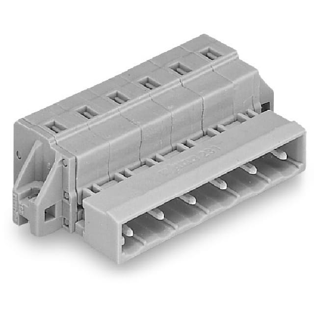 731-607/019-000 1-CONDUCTOR MALE CONNECTOR; CLAM