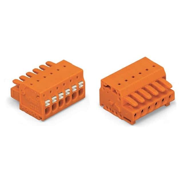 2734-204 1-CONDUCTOR FEMALE PLUG; 100% PR