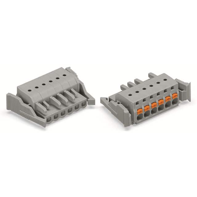 2231-106/037-000 1-CONDUCTOR FEMALE PLUG; PUSH-BU