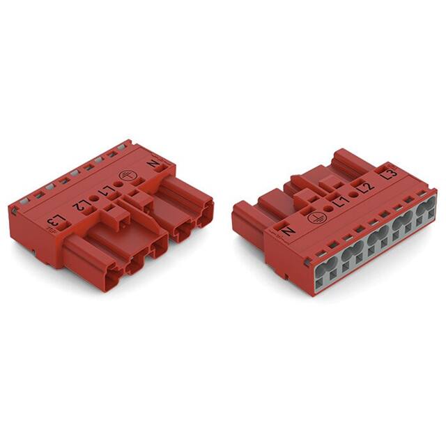 770-1315 PLUG 5-POLE, RED