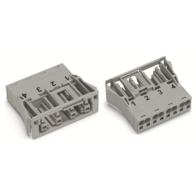 770-744 SNAP-IN SOCKET GRAY