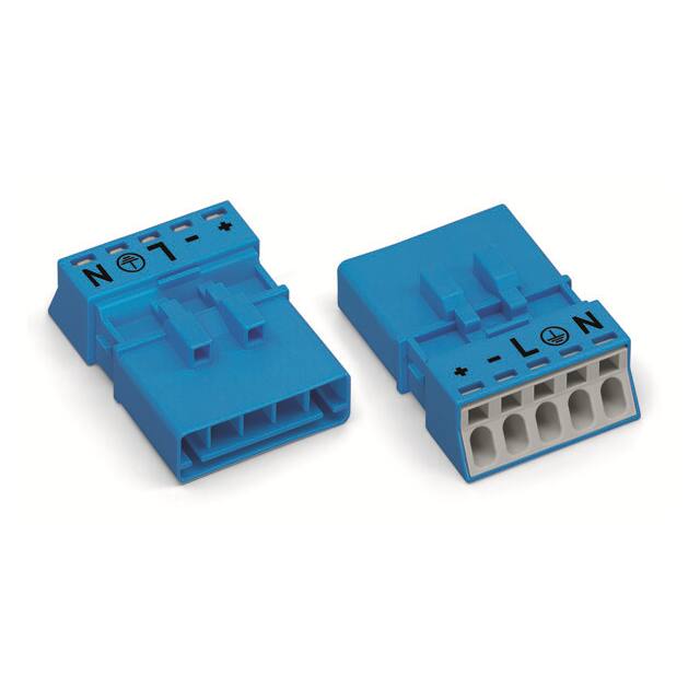 890-1115 PLUG 5-POLE; BLUE