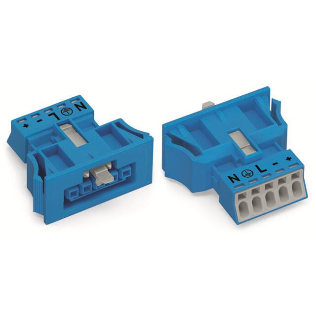 890-2105 SNAP-IN SOCKET BLUE