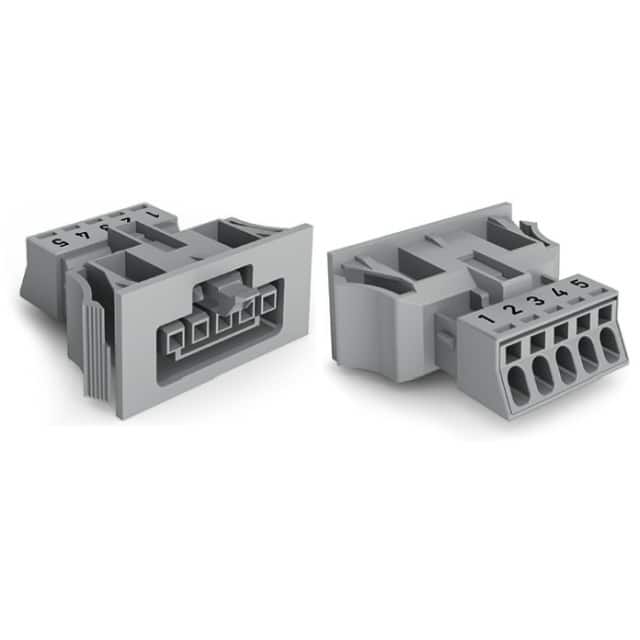 890-745 SNAP-IN SOCKET GRAY