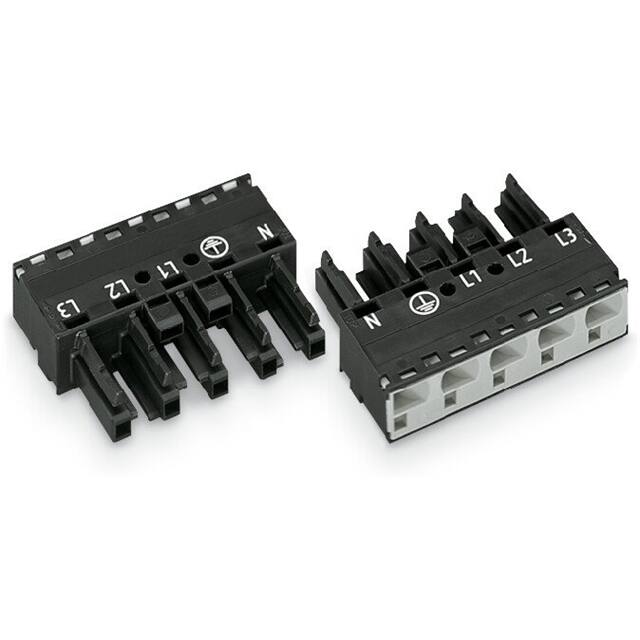 770-405 SOCKET 5-POLE, BLACK