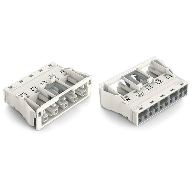 770-725 SNAP-IN SOCKET WHITE