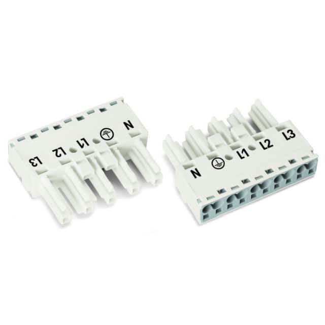 770-225 SOCKET 5-POLE, WHITE