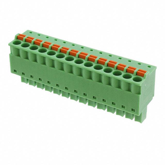 691368300014B TERM BLOCK PLUG 14POS STR 3.81MM