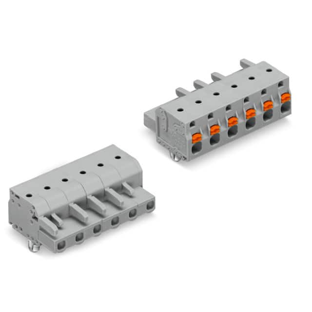 2231-206/008-000 1-CONDUCTOR FEMALE PLUG; PUSH-BU