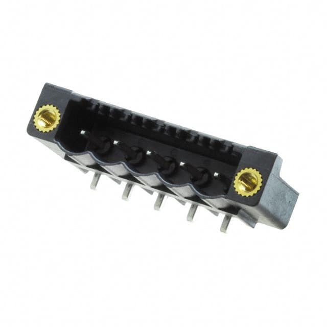 1836719 TERM BLOCK HDR 5POS BLK