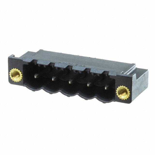 1837394 TERM BLOCK HDR 5POS BLK