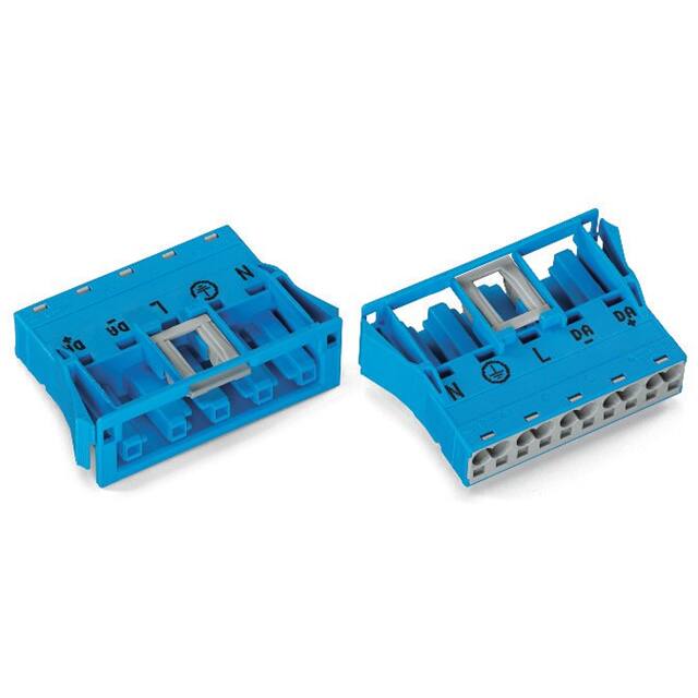 770-2105 SNAP-IN SOCKET BLUE