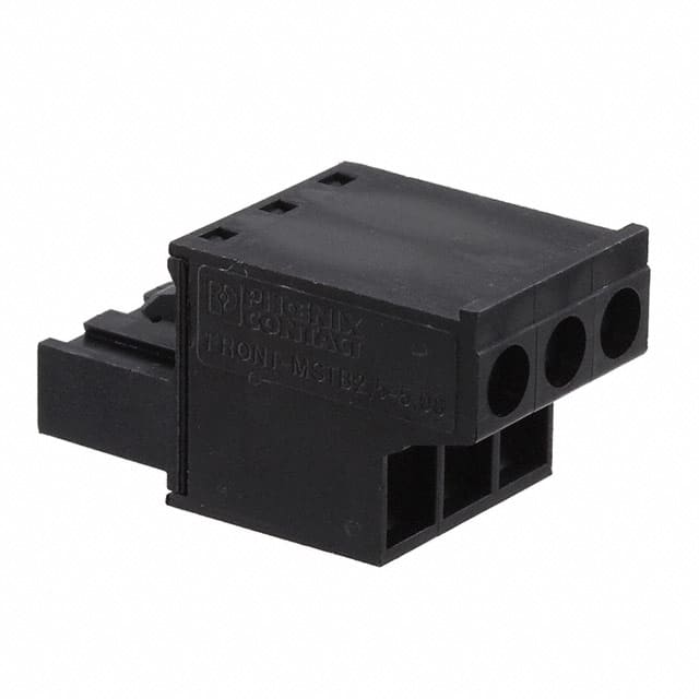 1831265 TERM BLOCK PLUG 3POS STR 5.08MM