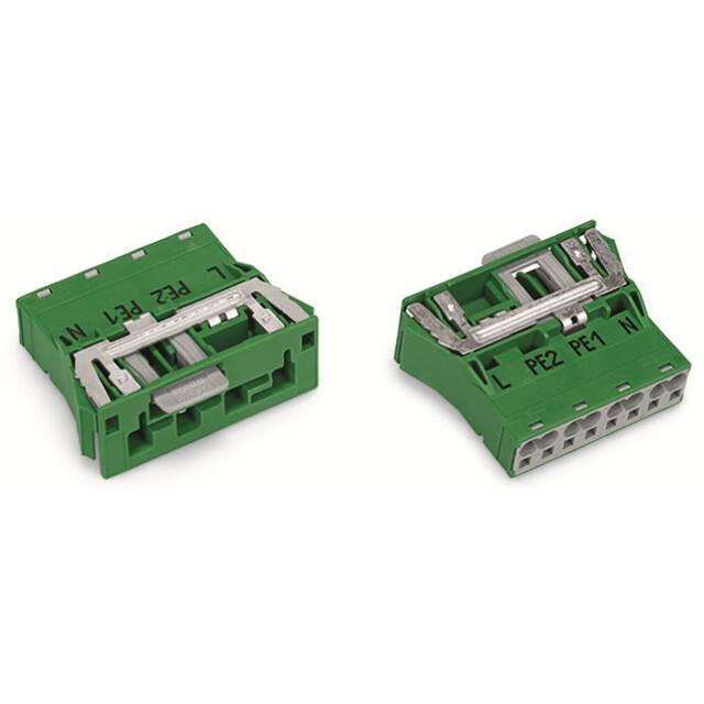 770-2334/007-000 SNAP-IN PLUG WITH DIRECT GROUND