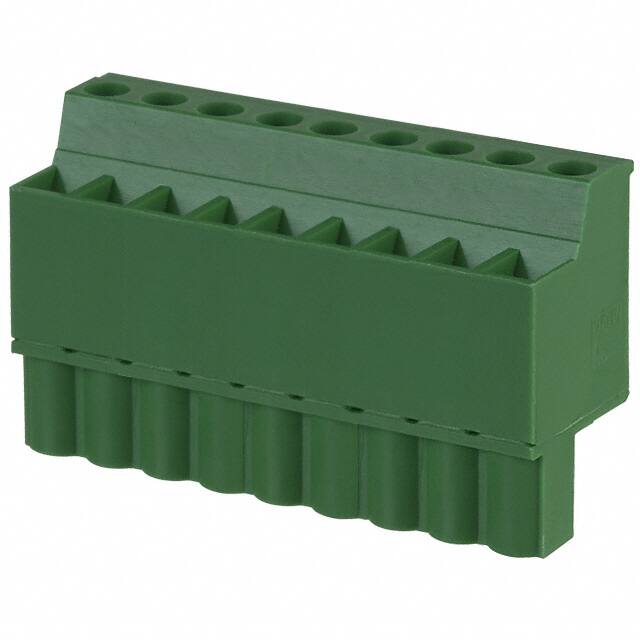 EDZ1200/9 TERM BLOCK PLUG 9POS STR 5.08MM