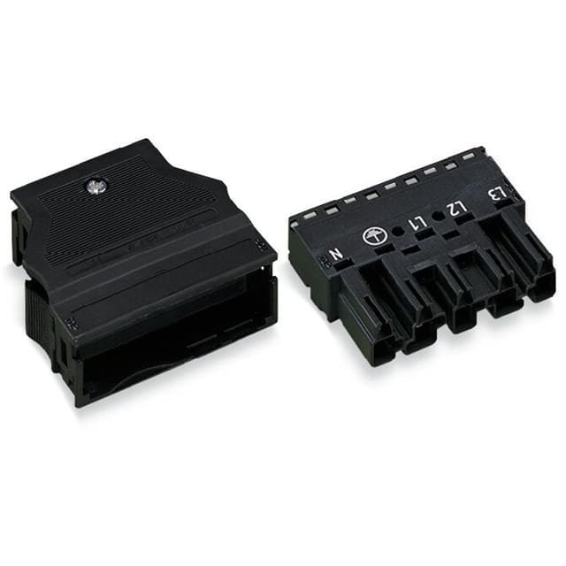 770-315 PLUG WITH STRAIN RELIEF HOUSING;