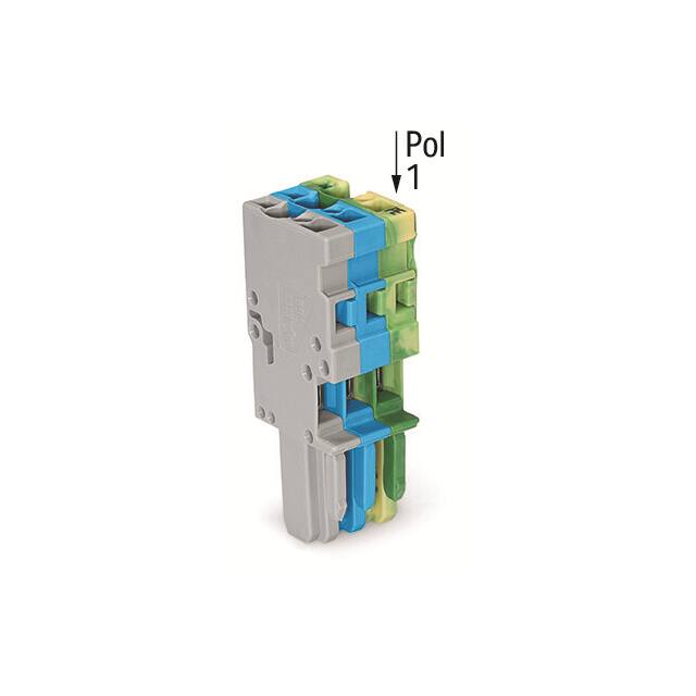 769-103/000-038 1-CONDUCTOR FEMALE PLUG; 4 MM; 3