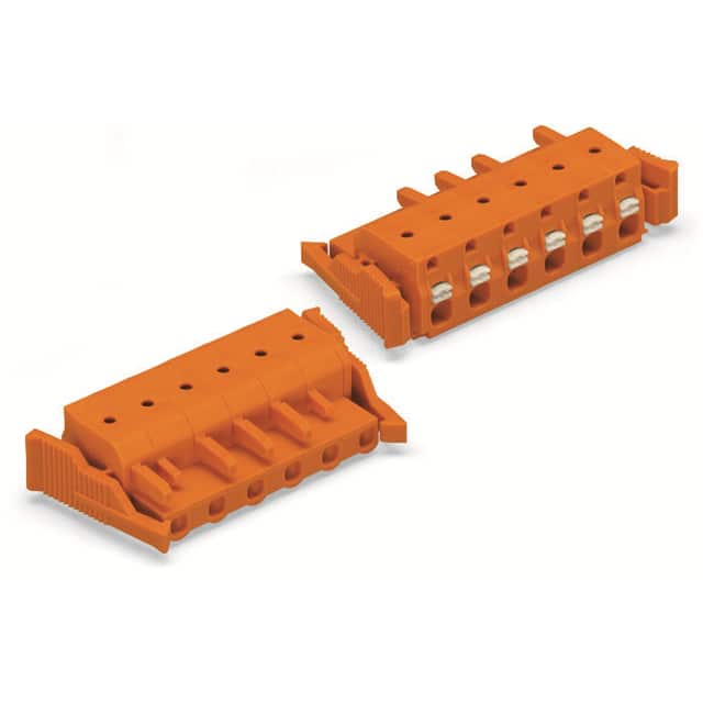 2231-708/037-000 1-CONDUCTOR FEMALE PLUG; PUSH-BU