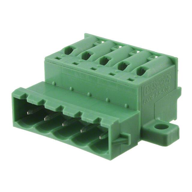 1808750 TERM BLOCK PLUG 5POS STR 5.08MM