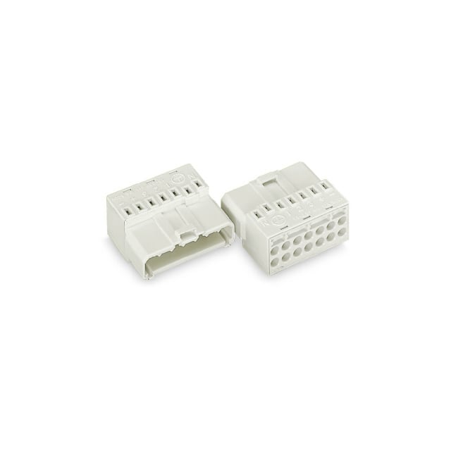 267-521 MALE CONNECTOR; 7-POLE, WHITE
