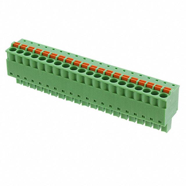 691368300020B TERM BLOCK PLUG 20POS STR 3.81MM