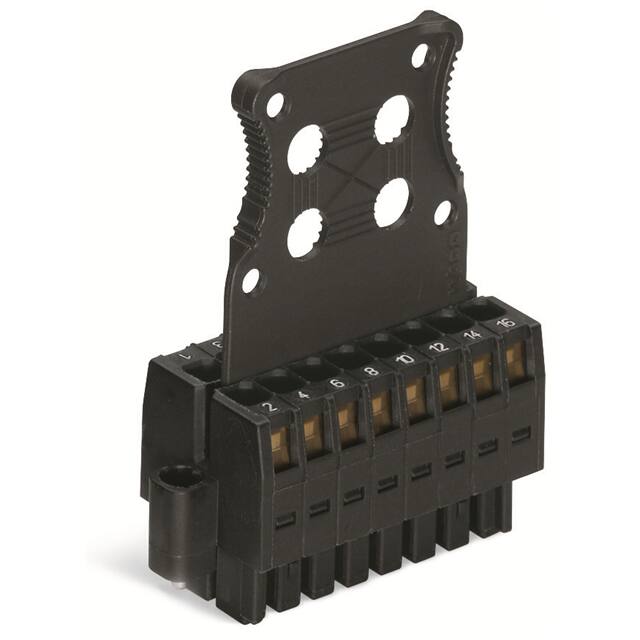 713-1104/107-9037/032-000 1-CONDUCTOR FEMALE CONNECTOR, 2-
