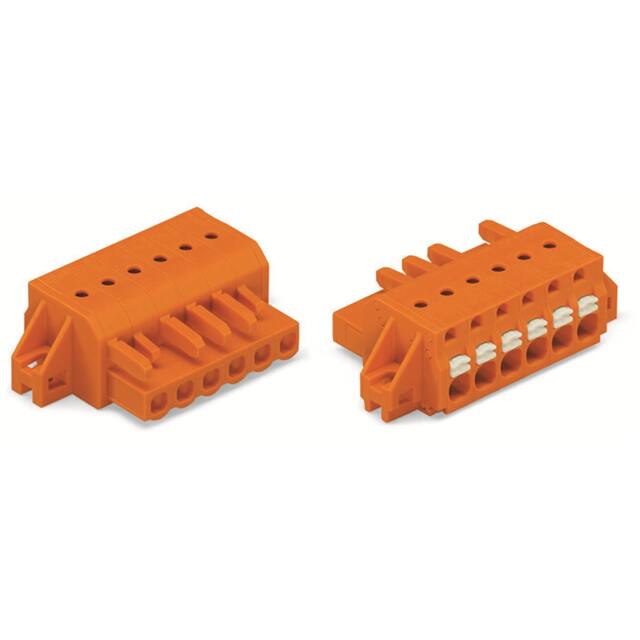 2231-306/031-000 1-CONDUCTOR FEMALE PLUG; PUSH-BU