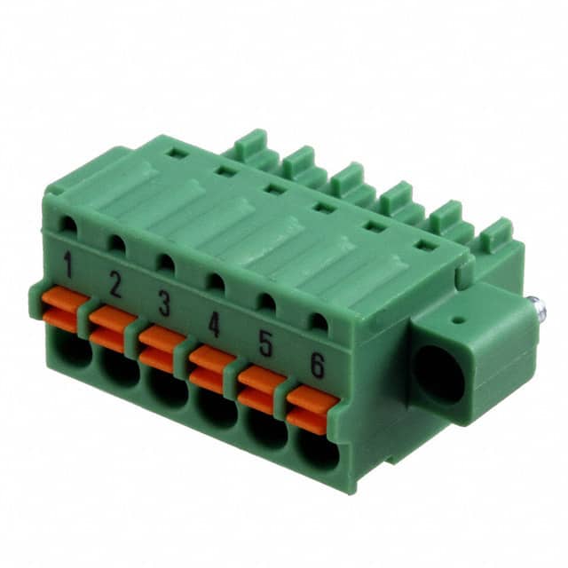 1892880 TERM BLOCK PLUG 6POS STR 3.81MM