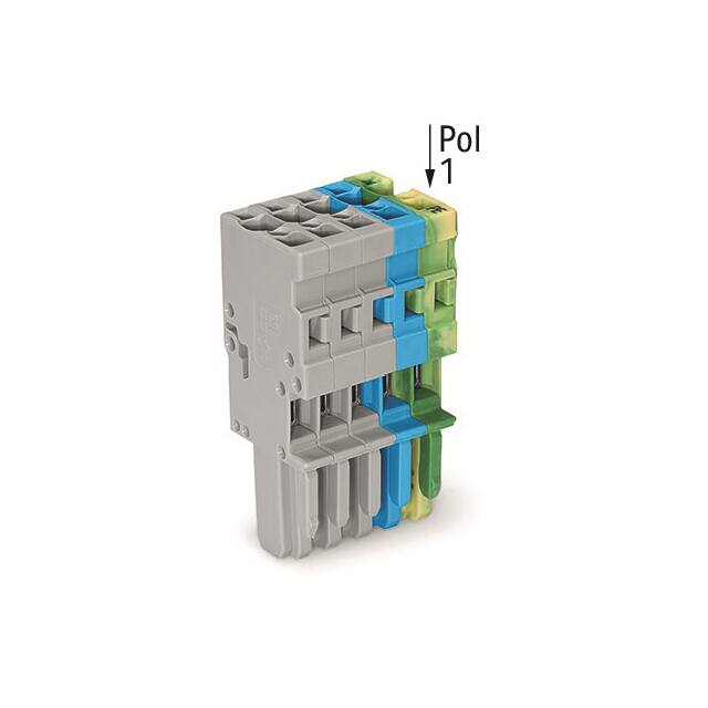 769-105/000-048 1-CONDUCTOR FEMALE PLUG; 4 MM; 5
