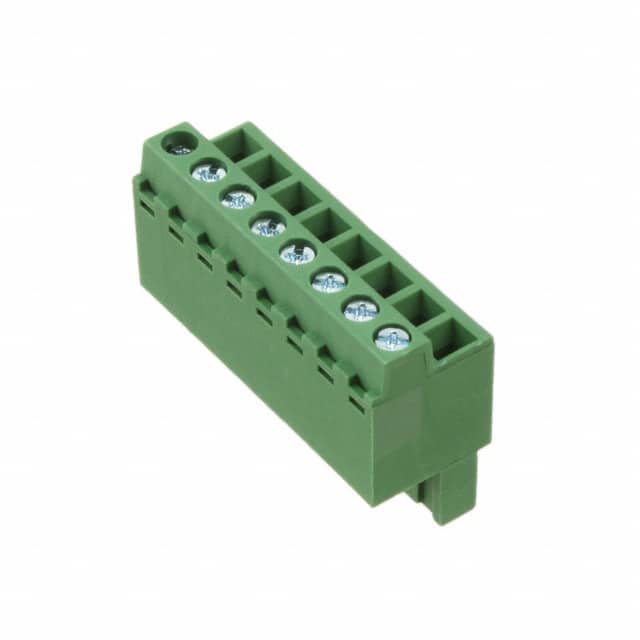 1986484-8 TERM BLOCK PLUG 8POS STR 5.08MM