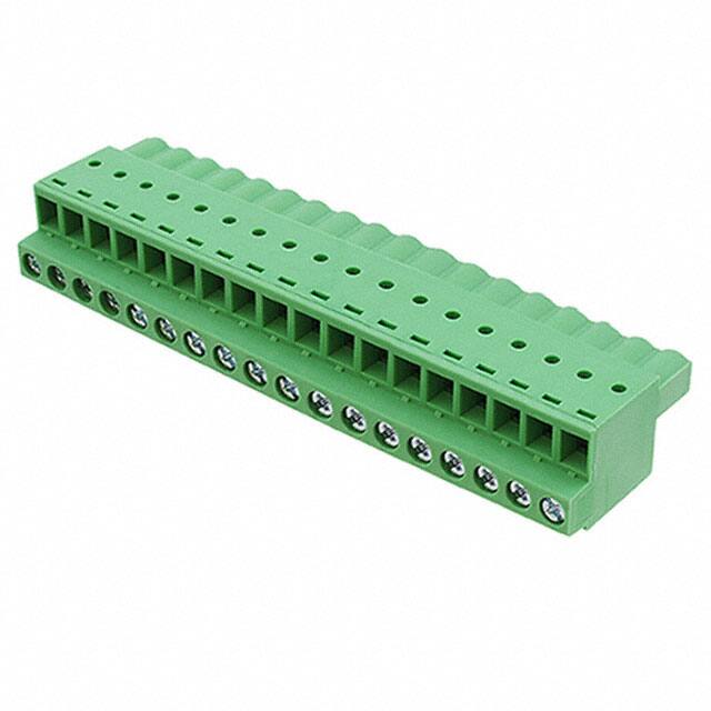 691373500018B TERM BLOCK PLUG 18POS STR 5.08MM