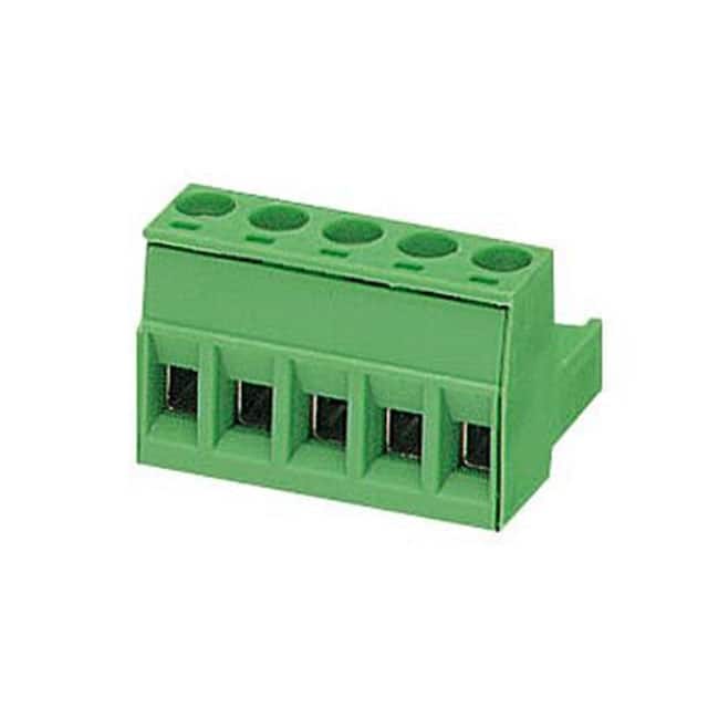 1767915 TERM BLOCK PLUG 5POS STR 5.08MM