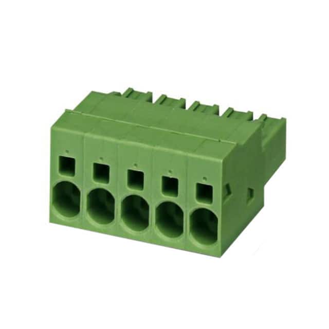 1996045 TERM BLOCK PLUG 5POS STR 7.62MM