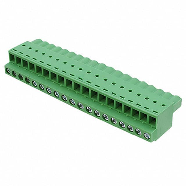 691373500019B TERM BLOCK PLUG 19POS STR 5.08MM