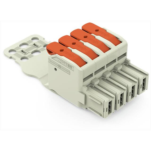 832-1104/334-000 1-CONDUCTOR FEMALE PLUG 100% PRO