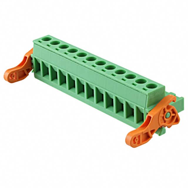 1808983 TERM BLOCK PLUG 12POS STR 5.08MM