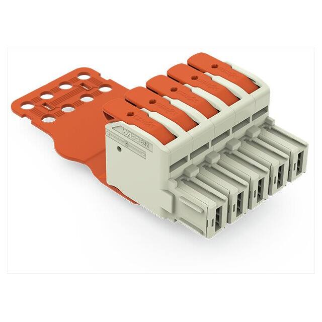 832-1105/345-000 1-CONDUCTOR FEMALE PLUG; 100% PR